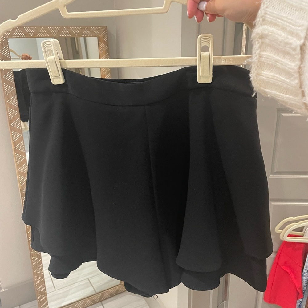 Zara black shorts